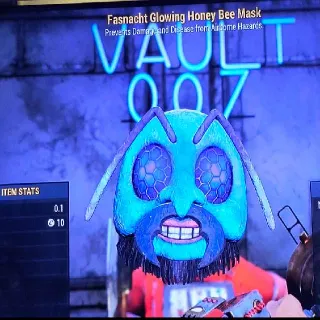 Glowing Honey Bee Mask