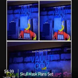 Skull Mask Plans Set