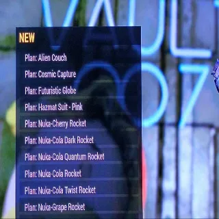 Alien Event Plans (New)