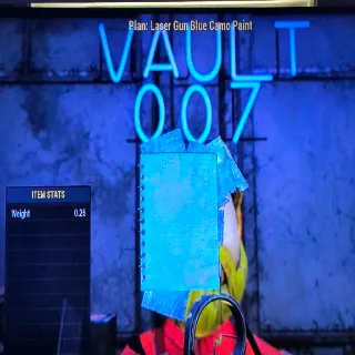 Laser Blue Camo Plan