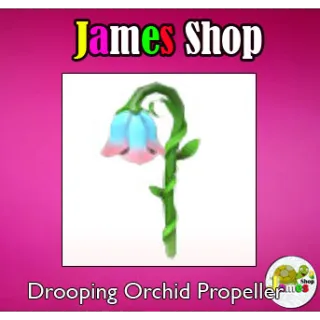Drooping Orchid Propeller