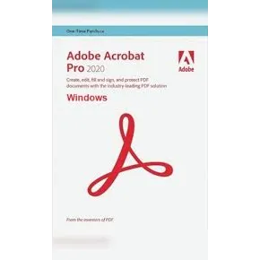 Adobe Acrobat Pro 2020 (PC) (2 Device, Lifetime) - Adobe Key - GLOBAL