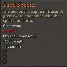 Rune Slayer - Sand shooter 3rs