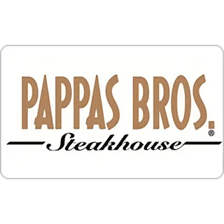 $250.00 USD Pappas Restaurants Gift Card