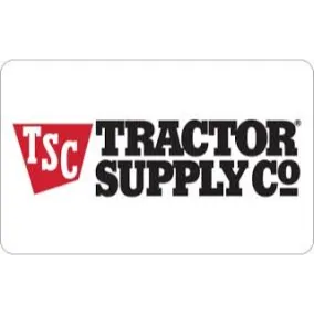$2.16 USD Tractor Supply Co GiftCard
