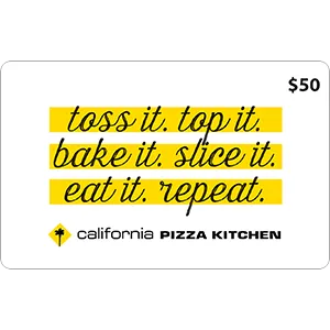 $36.00 USD California Pizza Kitchen Gift Card