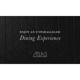 $100.00 USD Atlas Restaurant Group eGift Card