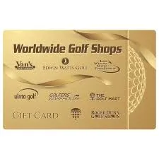 $32.94 USD Worldwide Golf Shops GiftCard