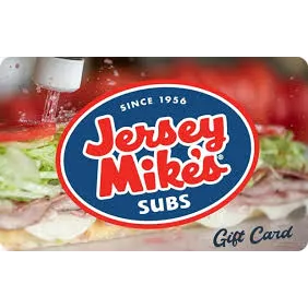 $3.40 USD Jersey Mikes SUBS GiftCard