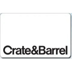 $100.00 USD Crate & Barrel Gift Card