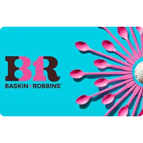 $40.00 USD Baskin Robbins e-gift Card