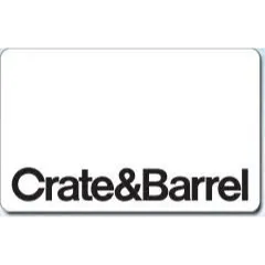 $10.00 USD Crate & Barrel Gift Card