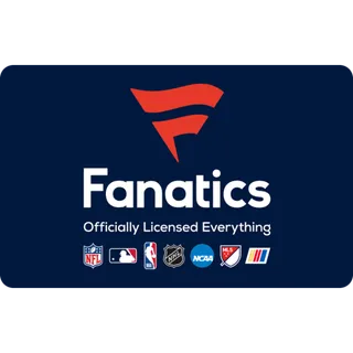 $100.00 USD Fanatics eGift Card