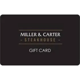 £20.00 GBP Miller & Carter Gift Card