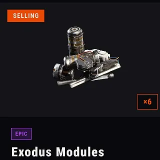 Exodus Modules × 6 Magnetic Accelerator × 6