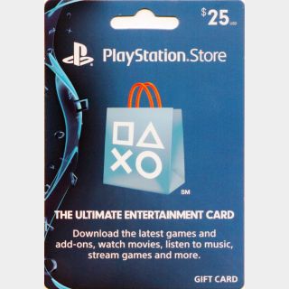 PlayStation Store $25 USA [AUTO DELIVERY] - Great Deal - PlayStation ...