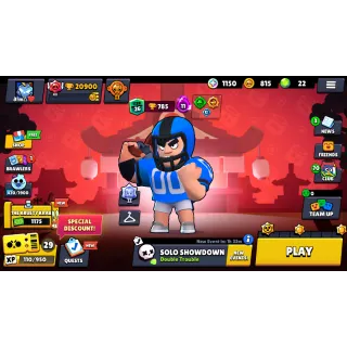 BRAWL STARS ✨20.900 TROPHY✨ 60 BRAWLERS 🔥