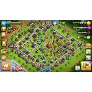 Clash of Clans  Account【TH16】【LEVEL 144】➤ Android/IOS ➤ Full Access ➤ Instant Delivery