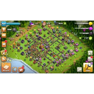 Clash of Clans  Account【TH16】【LEVEL 164】➤ Android/IOS ➤ Full Access ➤ Instant Delivery