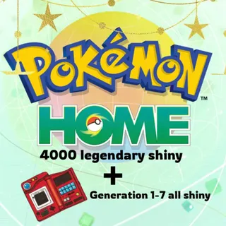 4000✨Legendary+✨Pokedex