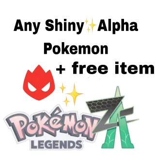 any✨Shiny✨Alpha pokemon