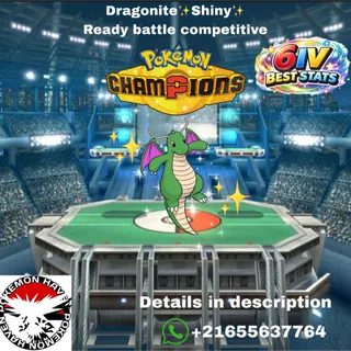 Shiny✨Dragonite Champion
