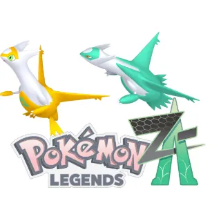 Shiny✨Latios+Latias ZA