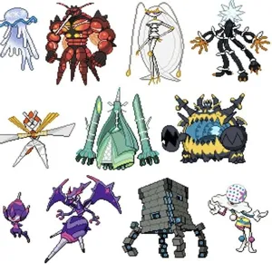shiny Ultra beast set