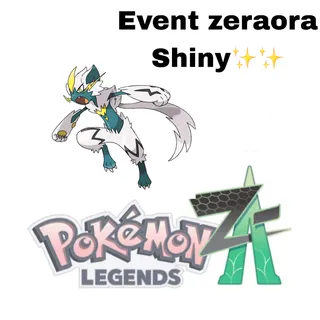 Shiny✨Zeraora ZA event