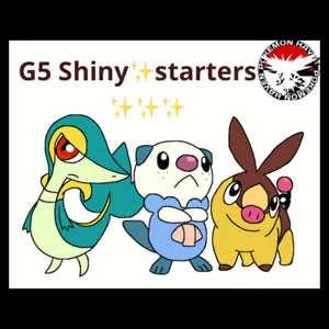 G5✨starter pokemon