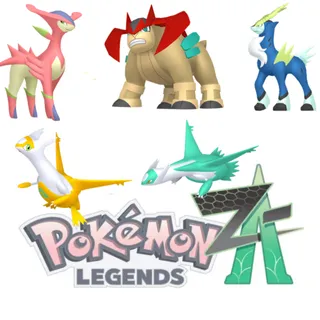 All✨Shiny Legendarys ZA