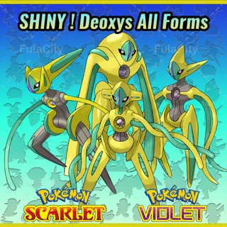 deoxys✨all forms shiny