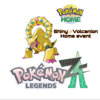 Shiny✨Volcanion Pokemon home