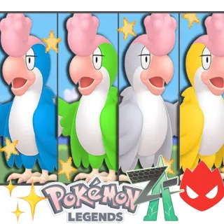 Shiny✨Alpha Squawkabilly all forms