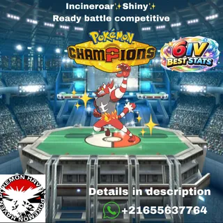 Shiny✨incineroar Champio