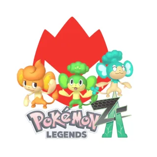 Pansage+Pansear+Panpour shiny✨alpha monkey set ZA