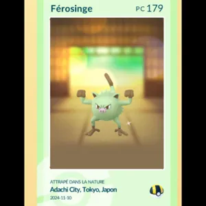 shiny mankey pokemon go