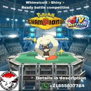 Shiny✨Whimsicott Champio