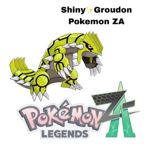 Shiny✨Groudon ZA 