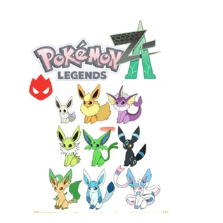 shiny✨Eevee+all forms✨Shiny✨Alpha ZA