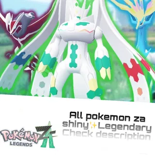 all✨shiny Legendary ZA