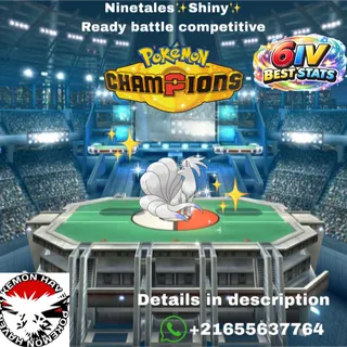 Shiny✨Ninetales Champion