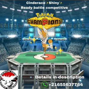 Shiny✨Cinderace champion