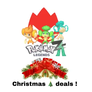 Pansage+Pansear+Panpour shiny✨alpha monkey set ZA