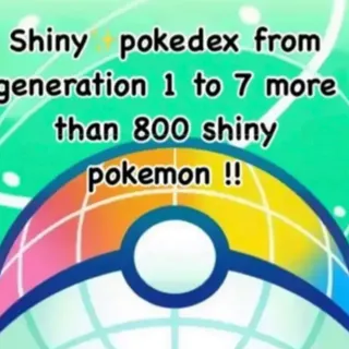 Shiny✨Pokedex G1-G7