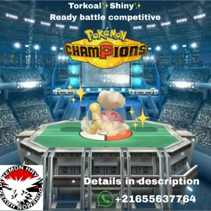 Shiny✨Torkoal Champions