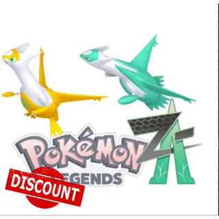 Shiny✨Latios+Latias ZA