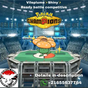 Shiny✨Vileplume champion