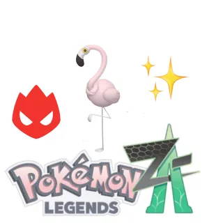 Shiny✨Alpha Flamigo ZA