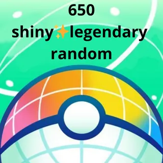 Shiny✨650 legendary poke